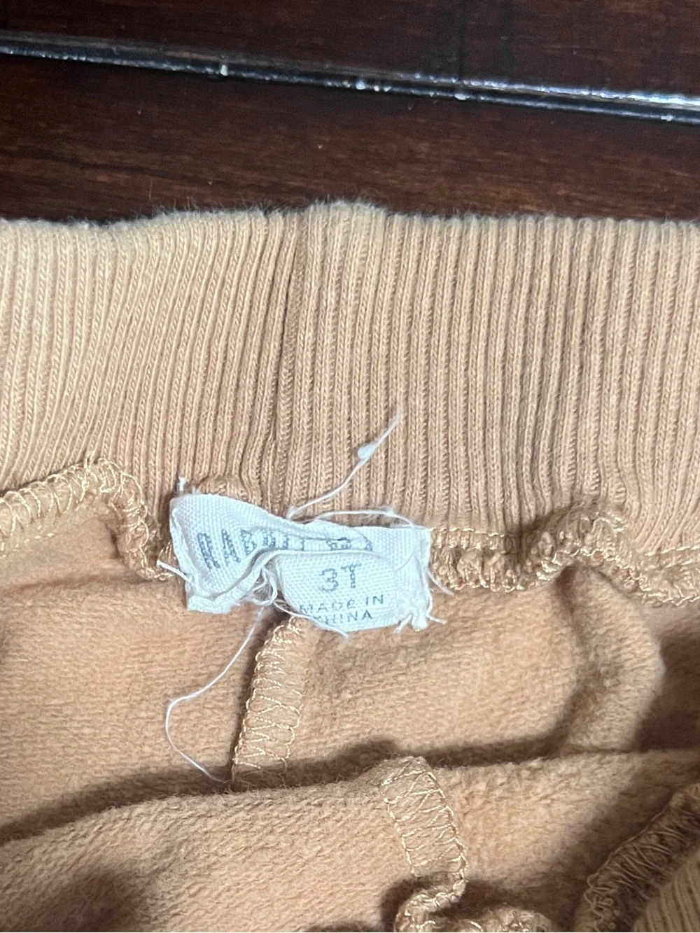 GAP Kids Drawstring Jogger Pants - Camel